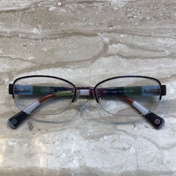 Coach women’s eyeglass frames, with case - Picture 2 of 7